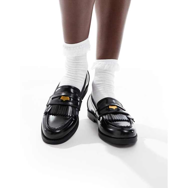 公式の  schuh ASOS | black in loafers coin Laurent トップス