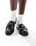 [Schuh] schuh Laurent coin loafers in black 39 Black box