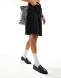 [Schuh] schuh Lillian loafers in black leather 38 BLACK LEATHER