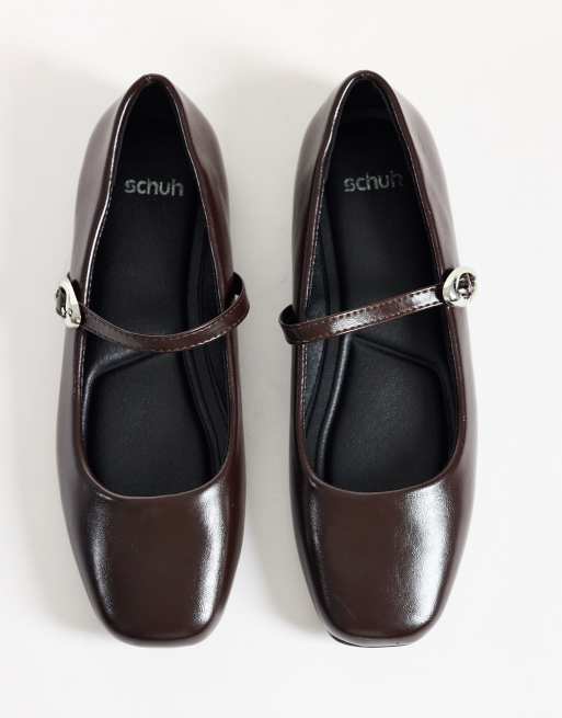 Schuh Lucille baleriny w kolorze czekoladowobrązowym, 2 z 4