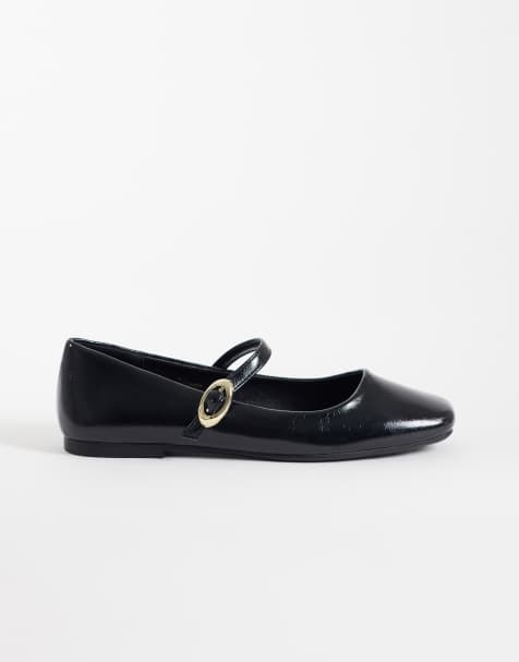 Schuh Lucille ballet flats in black - view 1