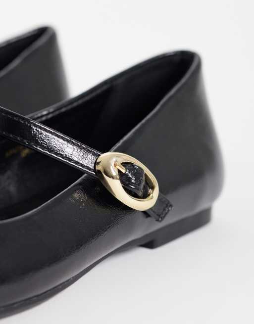 schuh Lucille ballet flats in black, 3 of 4