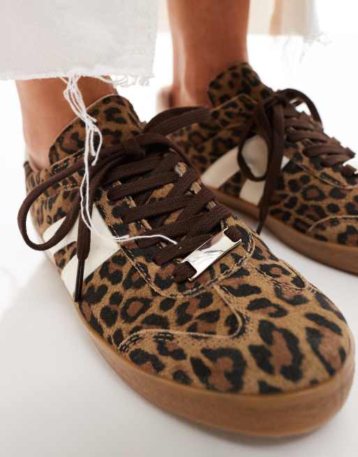 Leopard sole sneakers deals