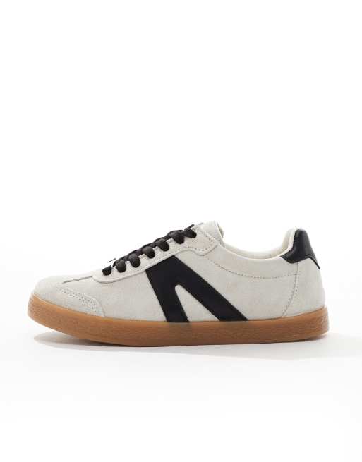 Off white suede sneakers online