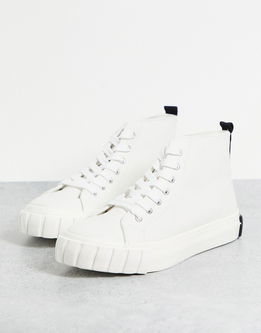 Schuh - Nadia - Hoge sneakers in wit