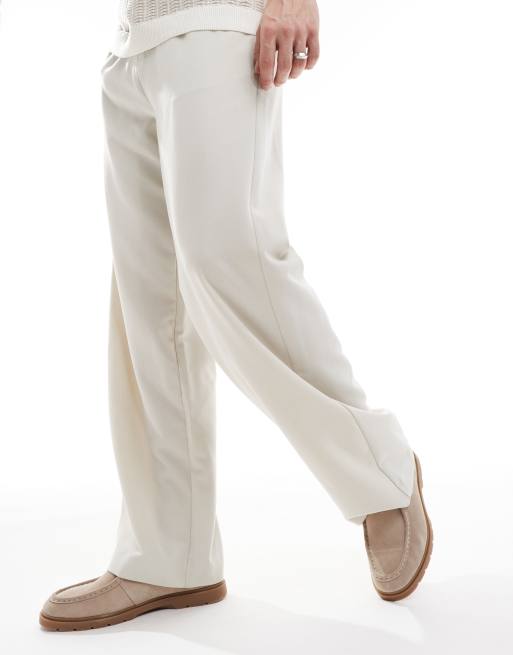 schuh Pace lace up moccasins in sand suede, 4 of 4