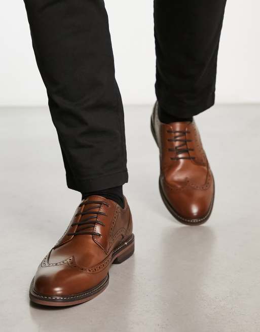 Asos hot sale tan brogues