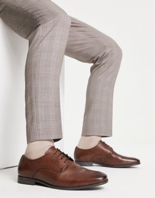 Schuh ramon lace up shoes in brown leather