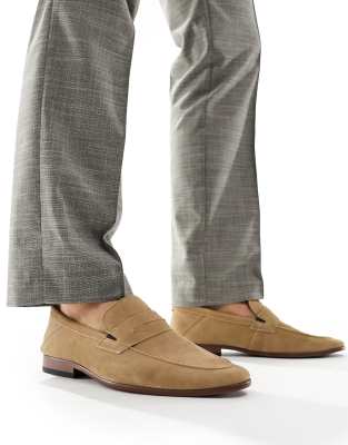  Randy loafers in stone suede