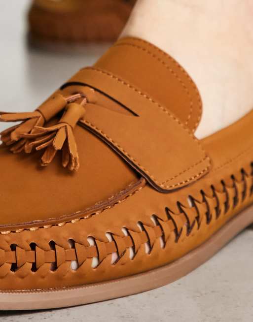 Woven moccasins best sale