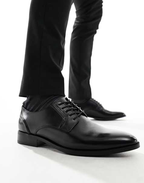 Mens black best sale shoes asos