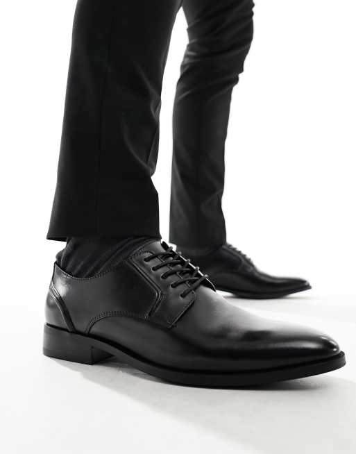 schuh - Reilly - Scarpe Derby in pelle nera