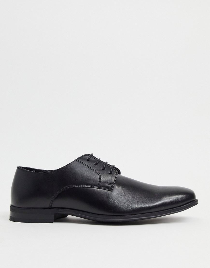 Schuh remi derby shoes in black leather