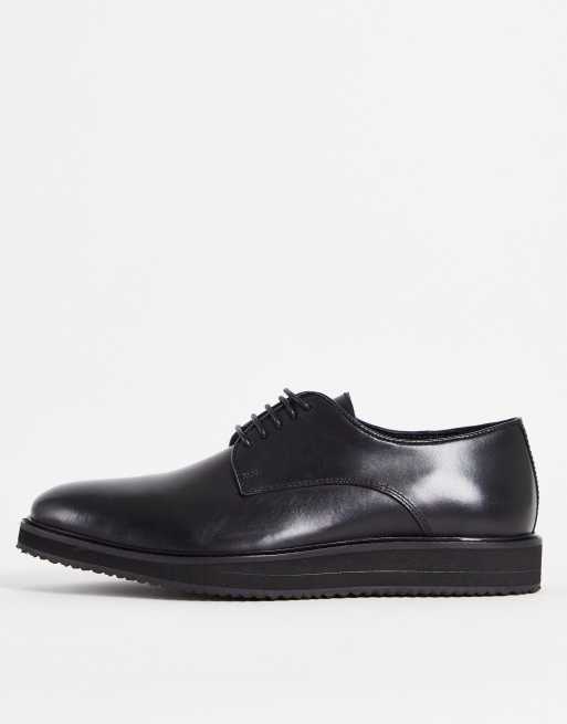 Reuben Black Patent Leather Oxford