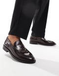 [Schuh] schuh Rhodes loafers in wine leather-Red 43 Wine leather