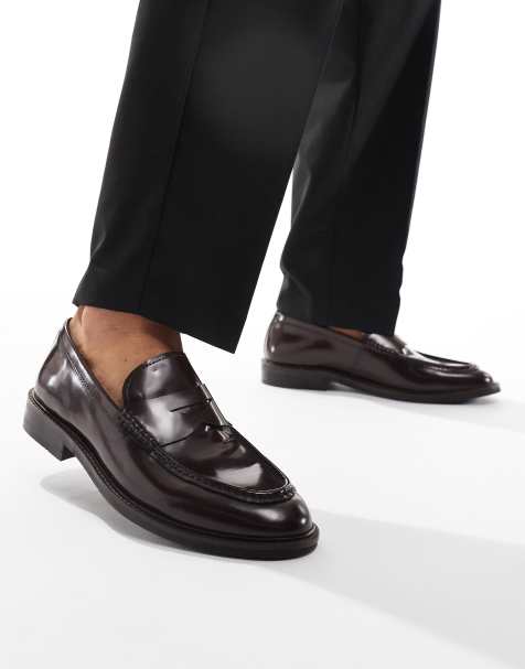 schuh - Rhodes - Mocassini in pelle color vino - view 1