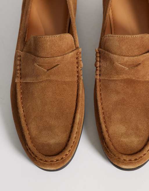 schuh Rico loafers in tan suede, 2 of 4