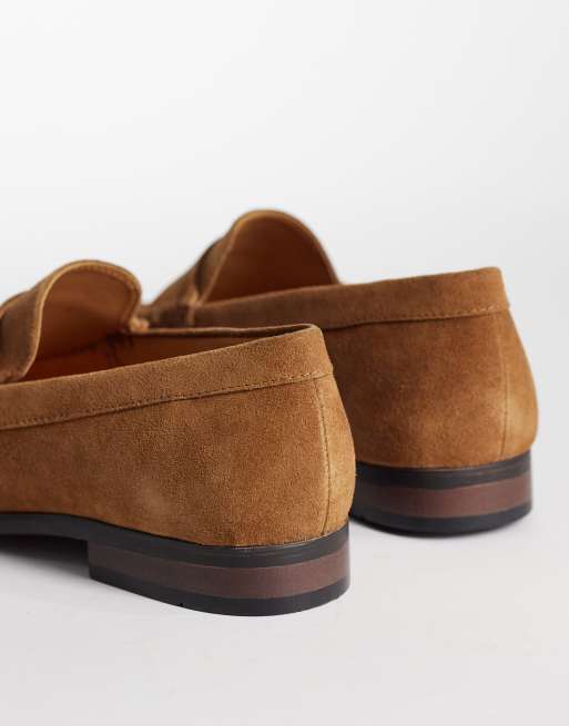 schuh Rico loafers in tan suede, 3 of 4