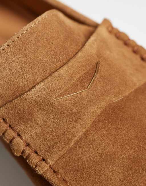 schuh Rico loafers in tan suede, 4 of 4