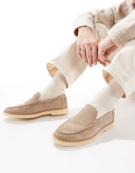 schuh - Riggs - Mocassins en daim - Fauve - view 1