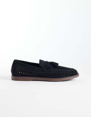  Robbie woven loafer with tassel 