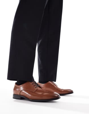 schuh - Ross - Chaussures à lacets avec bout renforcé - Fauve-Marron