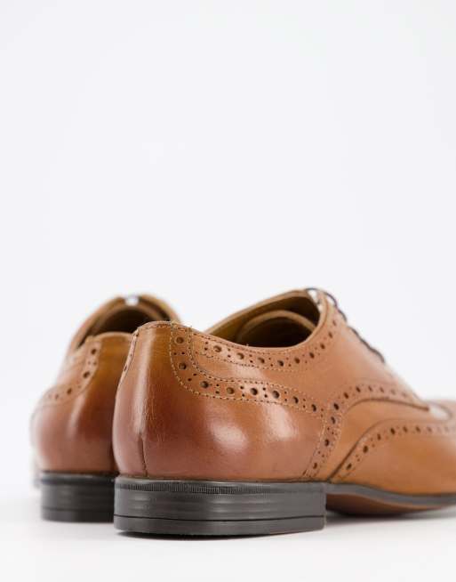 Schuh – Rowen – Bruna brogueskor i läder, 4 av 4