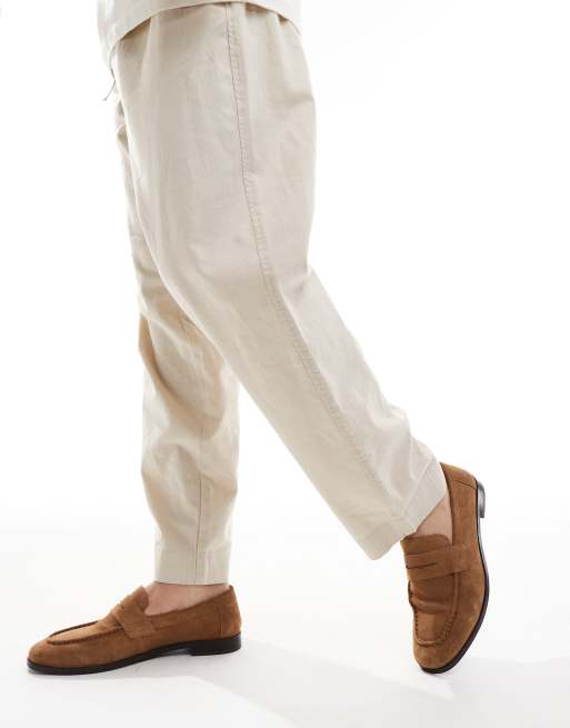 schuh Rush loafers in tan suede, 4 of 4