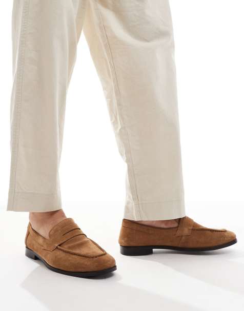 schuh - Rush - Mocassini in camoscio color cuoio - view 1