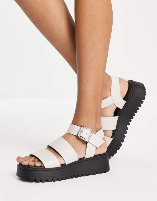 Schuh hot sale white sandals