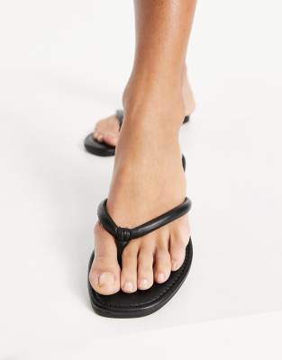 schuh womens black trainers