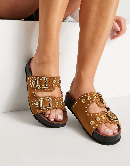 Schuh store tan sandals