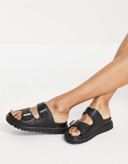 Studded on sale footbed sandals