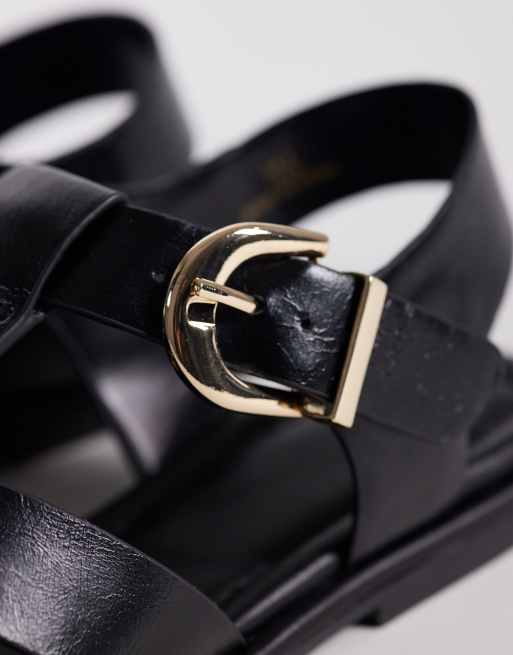 schuh – Thatcher – Römersandalen in Schwarz, 2 von 4
