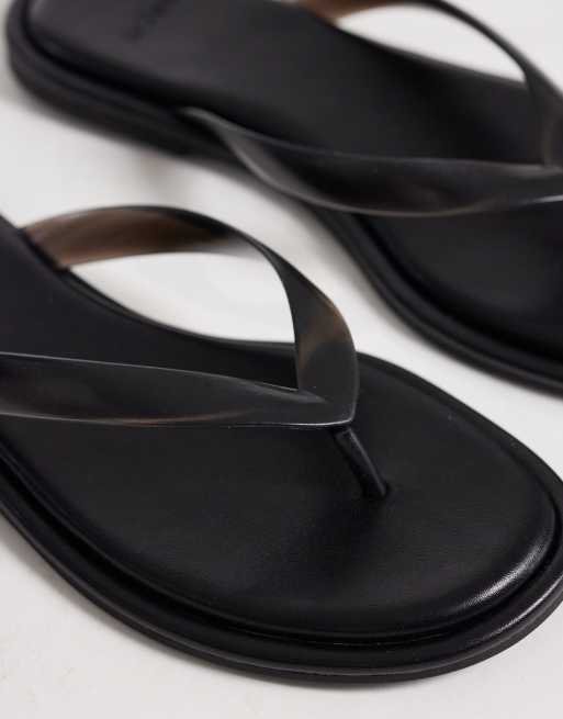 Schuh Truffle sandal in black, 4 of 4