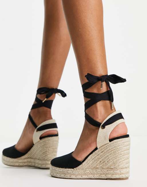 Platform closed 2024 toe espadrille