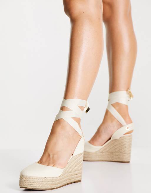 Espadrille compensée bout fermé deals