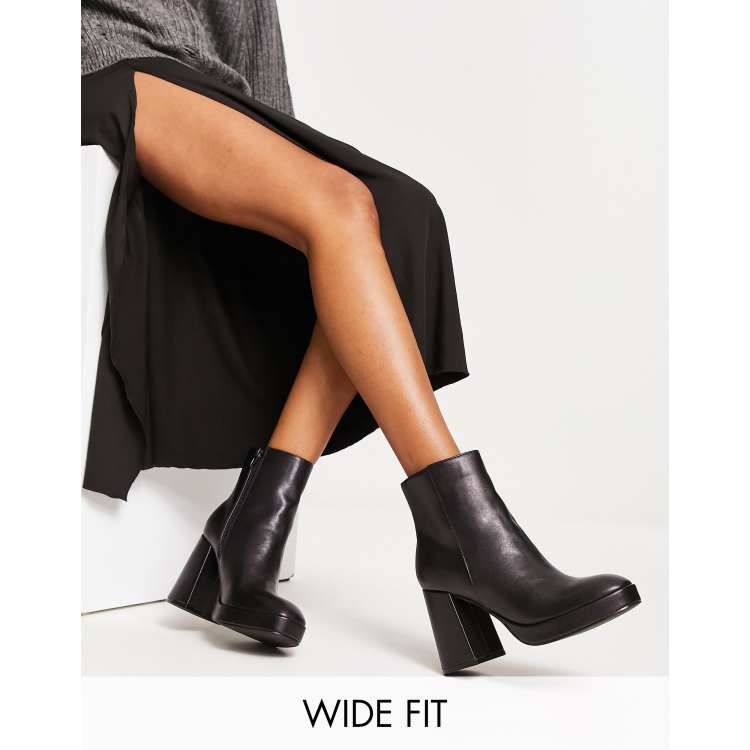 Black ankle boots asos sale