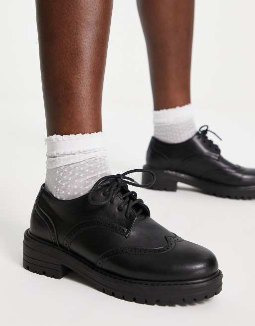 London rebel chunky on sale lace up brogue