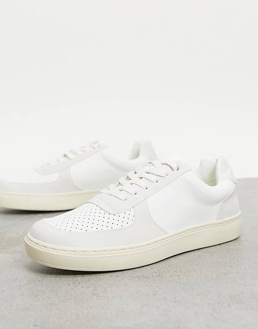schuh will court sneakers in white