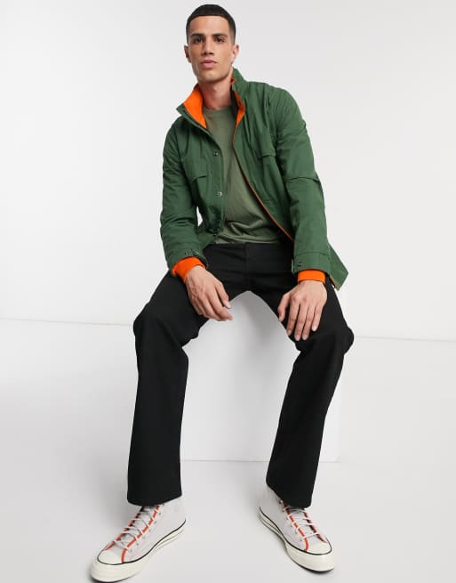 Scotch Soda Jacke Im Military Stil Mit 4 Taschen Asos