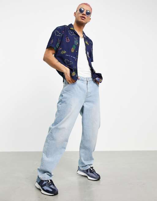 Scotch & Soda – Koszula z hawajskim wzorem na całej powierzchni