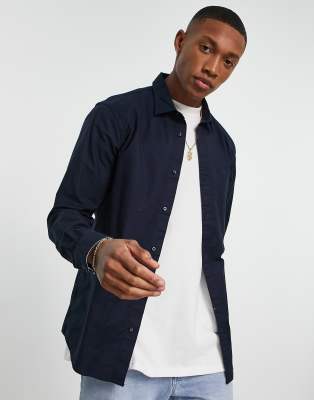 Scotch & Soda oxford shirt in navy