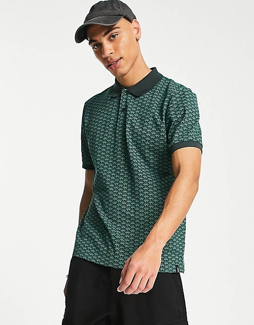 tapet Mere Rodeo Scotch & Soda polo shirt in green | ASOS
