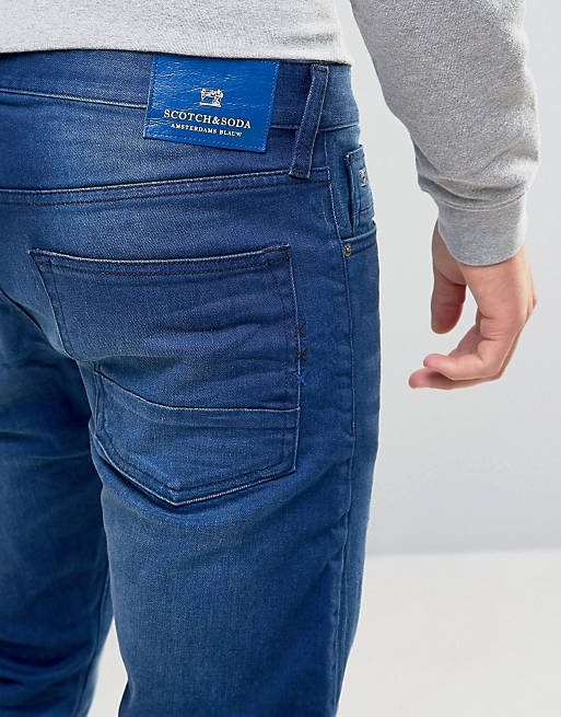Can withstand String barely Scotch & Soda Ralston Winter Spirit Washed Jeans | ASOS