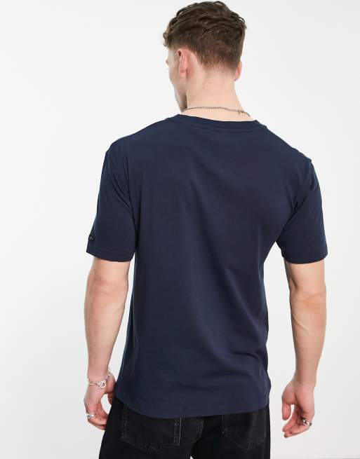 Scotch & Soda - T-shirt met print in marineblauw, 2 van 4