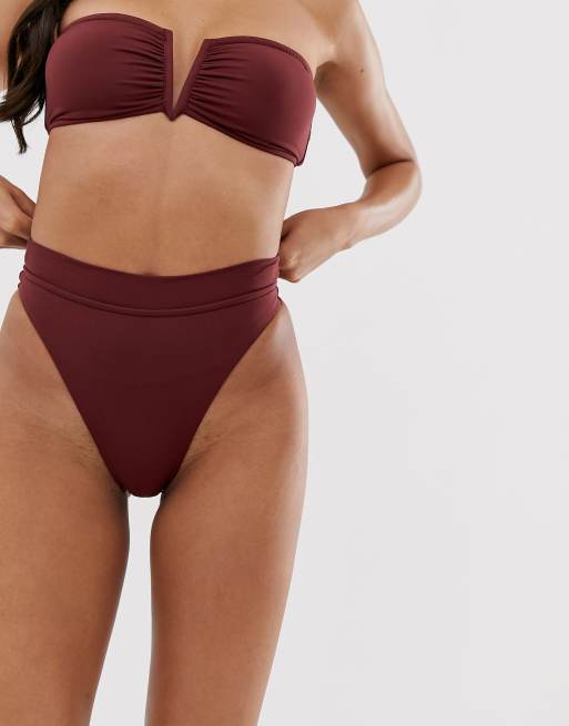 Seafolly High-Rise Bikini Bottoms