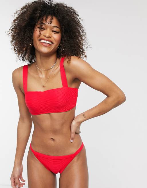 Seafolly store red bikini