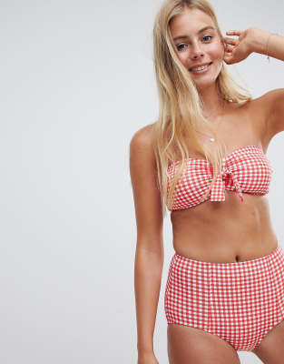 seafolly gingham bikini