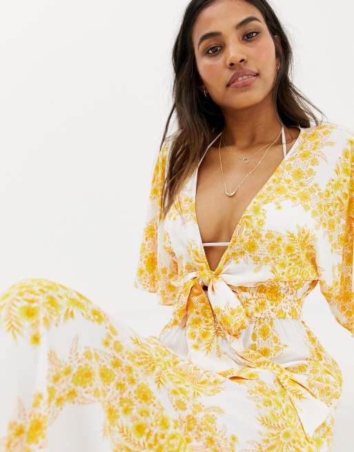 Seafolly sunflower 2025 maxi dress